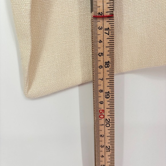 NWT ALC Andrews Cropped Open Blazer Sz 12 Cream Linen Tailored Chic *Flaw - Picture 12 of 16